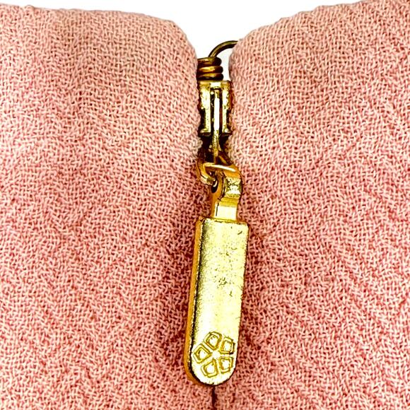 Trina Turk | Size 2 | Knightly Floral Printed Embroidered Sheath Dress in Blush - Picture 8 of 12